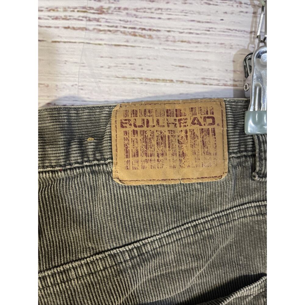 Bullhead Corduroy Loose Fit 31x30 Gray Jeans - Picture 3 of 11